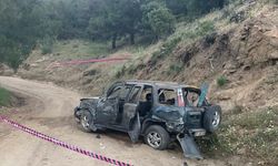 Aydın'da şarampole devrilen cipin sürücüsü öldü, 2 kişi yaralandı