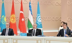 Azerbaycan Cumhurbaşkanı Aliyev, Türk Devletleri Teşkilatı Gayriresmi Zirvesi'nde konuştu: