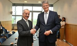 Bakan Uraloğlu, Alman mevkidaşı Schnieder ile bir araya geldi