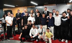 Beşiktaş'ta bayramlaşma töreni