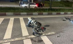 Bilecik'te otomobille motosikletin çarpıştığı kazada 1 kişi yaralandı