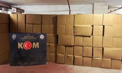 Bursa'da 3 milyon 105 bin makaron ele geçirildi