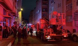 Bursa'da 6 katlı binada çıkan yangın söndürüldü