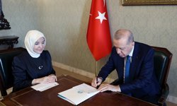 Cumhurbaşkanı Erdoğan, Darülaceze'ye kurban bağışı yaptı