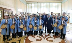 Cumhurbaşkanı Erdoğan, Kazakistan'a geldi