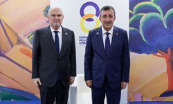 Cumhurbaşkanı Yardımcısı Yılmaz, AGİT Genel Sekreteri Sinirlioğlu ile görüştü