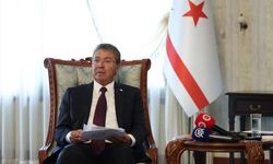Cumhurbaşkanı Yardımcısı Yılmaz, KKTC Başbakanı Üstel ile görüştü: