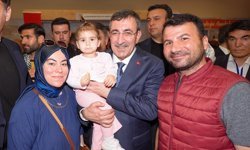 Cumhurbaşkanı Yardımcısı Yılmaz, Uluslararası Doğu ve Güneydoğu Konfederasyonunun etkinliğini ziyaret etti