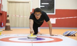 Denizli'de öğrenim gören Mısırlı öğrenci floor curlingte Türkiye'yi temsil edecek