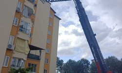Denizli'de yıldırım düşmesi sonucu 2 kişi yaralandı