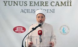 Diyanet İşleri Başkanı Arpaguş, Paris'te Valenton Yunus Emre Camisi ve Kültür Merkezi'nin açılışına katıldı: