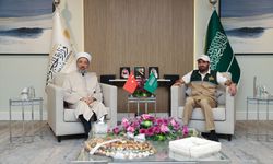 Diyanet İşleri Başkanı Arpaguş'tan Suudi Arabistan Hac ve Umre Bakanı er-Rabia'ya ziyaret