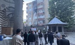 Diyarbakır'da evde çıkan yangında itfaiye eri yaralandı, 2 kişi dumandan etkilendi