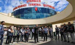Diyarbakır'da Kurban Bayramı öncesi otogarda denetim yapıldı