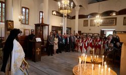 Edirne'de Bulgar Ortodoks Kilisesi'nde isim bayramı ayini düzenlendi