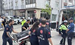 Edirne'de park halindeki 5 araca çarpan panelvandaki 2 kişi yaralandı