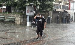Edirne'de sağanak ve dolu etkili oldu