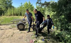 Edirne'de Tunca Nehri'nde erkek cesedi bulundu