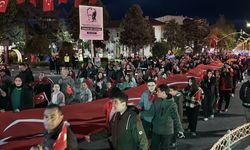 Erzincan'da 19 Mayıs için fener alayı düzenlendi