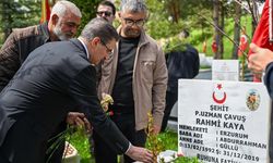 Erzurum ve çevre illerde Kurban Bayramı arifesinde şehitlikler ziyaret edildi