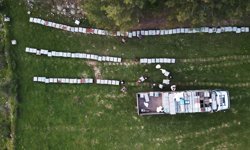 Gezginci arıcıların yayla yolculuğu başladı