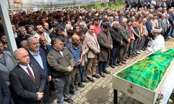 Giresun'da akıntıya kapılarak hayatını kaybeden kişinin cenazesi toprağa verildi