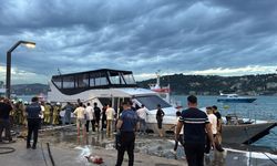 GÜNCELLEME- Beşiktaş'ta teknede çıkan yangın söndürüldü