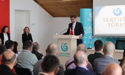 Gürcistan'da Savunma Bakanlığı çalışanları ve askerlere Türkçe Dil Eğitimi sertifikaları verildi