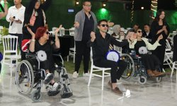 Hatay'da engelli bireyler konser verdi