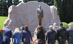 Haydar Aliyev, doğumunun 103. yılında anıldı