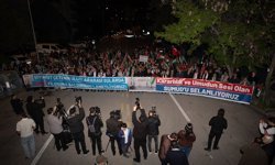 İsrail ordusunun Küresel Sumud Filosu'na saldırısı Ankara'da protesto edildi