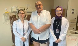İstanbul'da fil hastasının 2 katına çıkan bacağındaki şişlik tedaviyle geriledi