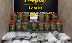 İzmir'de 60 kilo 200 gram uyuşturucu ele geçirildi, 4 şüpheli tutuklandı