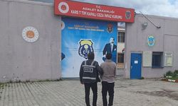 Kars'ta dolandırıcılık suçundan aranan firari hükümlü yakalandı
