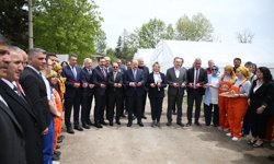 Kastamonu'da özel bireylerin sebze yetiştirecekleri seraların açılışı yapıldı