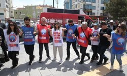 Kayseri ve çevre illerde 1 Mayıs Emek ve Dayanışma Günü kutlandı