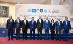 Kazakistan'da 1. Bakü Türkoloji Kurultayı'nın 100. yılı dolayısıyla düzenlenen sempozyum başladı