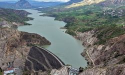 Kılıçkaya Barajı son 7 yılda ilk kez tamamen doldu