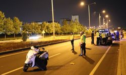 Kilis'te otomobille motosikletin çarpıştığı kazada 2 kişi yaralandı
