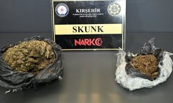Kırşehir'de uyuşturucu operasyonlarında yakalanan 2 zanlıya tutuklama
