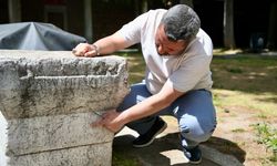 Kocaeli'de 5 asırlık ibadet merkezindeki 1800 yıllık sunak taşı tarihe ışık tutuyor