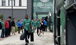 Konyaspor, Ziraat Türkiye Kupası finali için Antalya'ya gitti