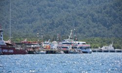 'Küresel Sumud Filosu' Marmaris'te
