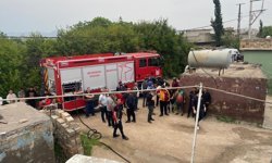 Mardin'de müstakil evde çıkan yangında 4 kişi dumandan etkilendi