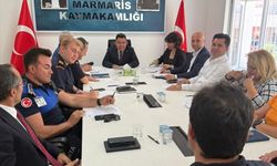Marmaris'te suda boğulma olaylarını önleme toplantısı yapıldı