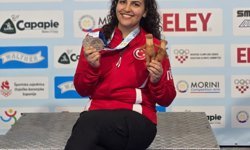 Milli atıcı Şevval İlayda Tarhan'dan Avrupa Şampiyonası'nda bronz madalya