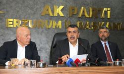 Milli Eğitim Bakanı Tekin, AK Parti Erzurum İl Başkanlığı ziyaretinde konuştu: