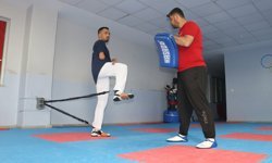 Milli para tekvandocu Osman Ertürk'ün gözü Avrupa şampiyonluğunda