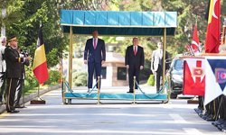 Milli Savunma Bakanı Güler, Belçikalı mevkidaşı Francken ile görüştü