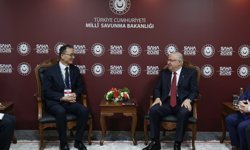 Milli Savunma Bakanı Güler, Çin Halk Cumhuriyeti Ankara Büyükelçisi Xuebin'i kabul etti